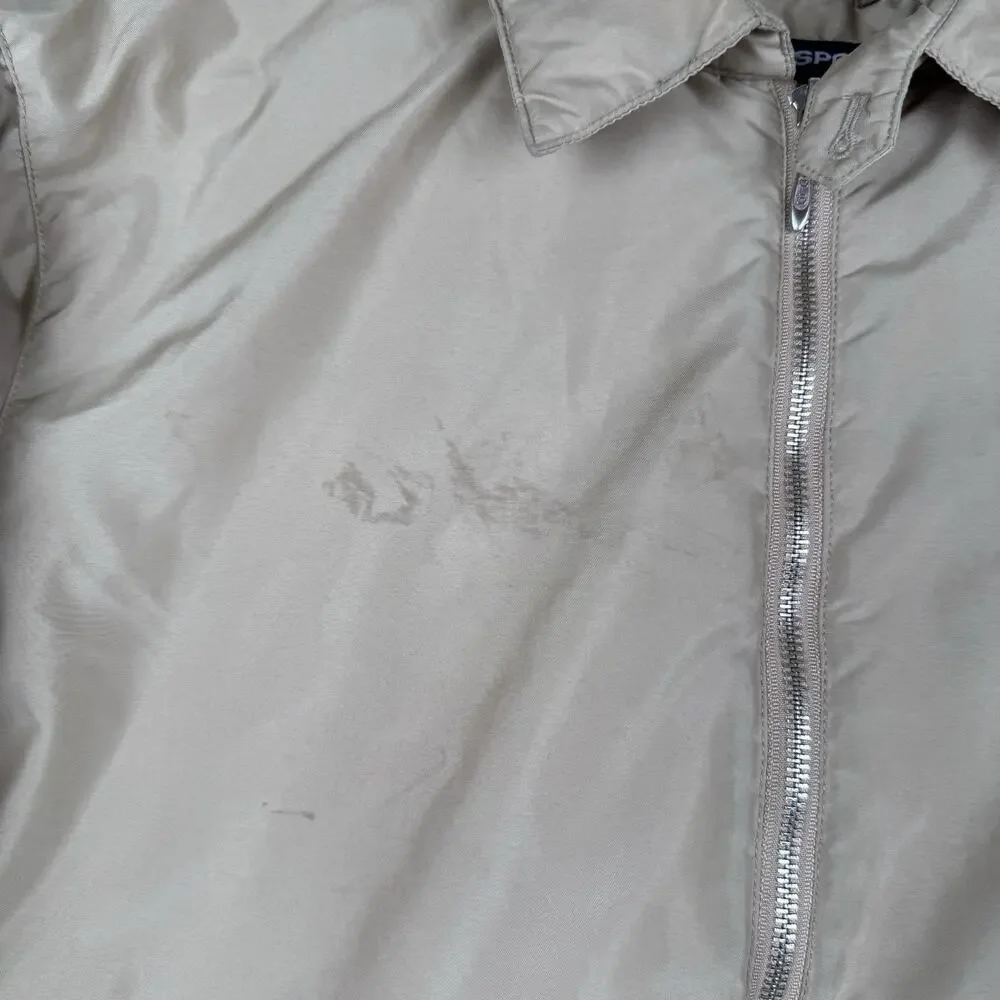 Vintage Polo Sport Ralph Lauren Jacket Mens Large Tan Heavyweight‎ Workwear